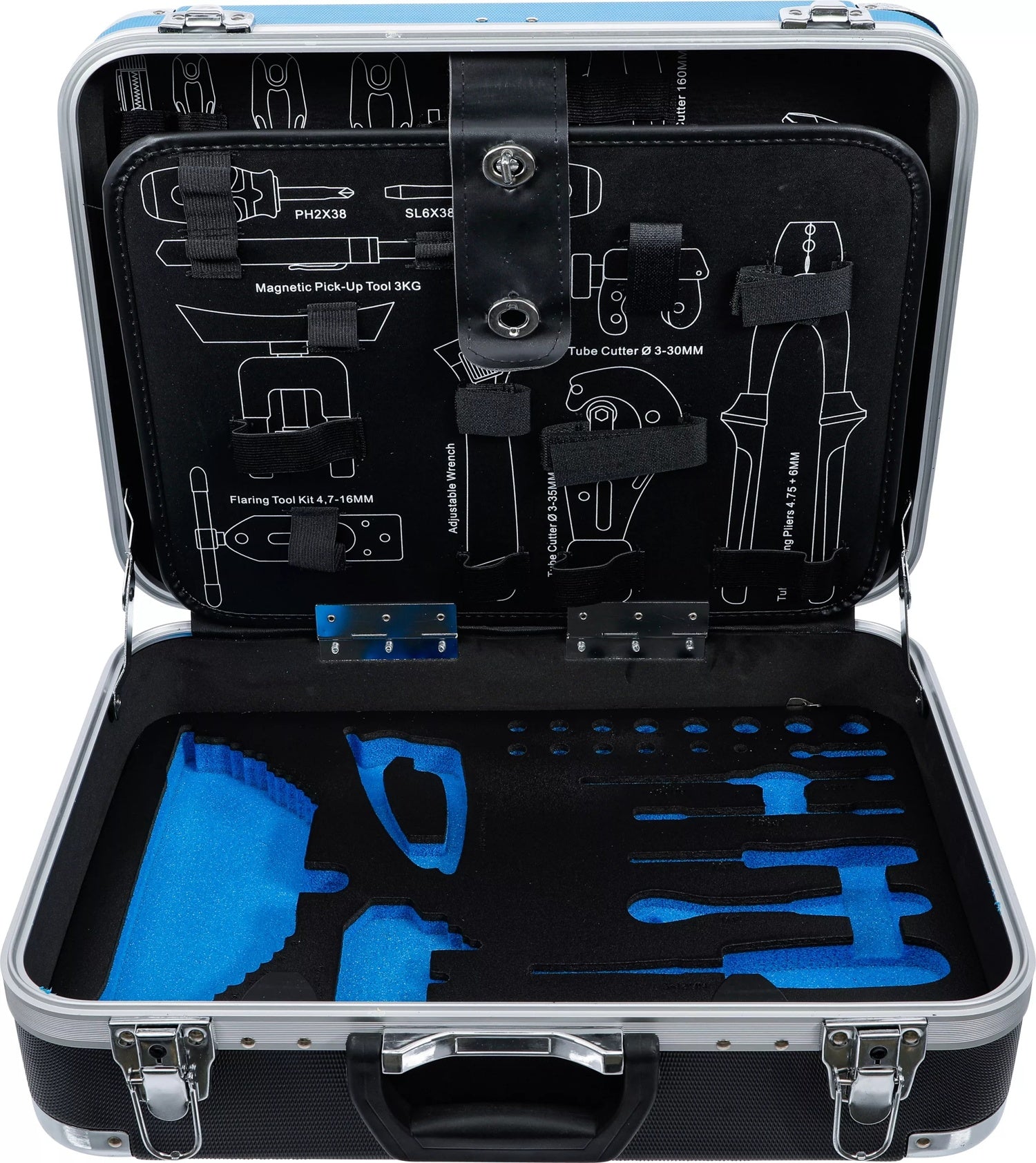 BGS 15504-1 ABS Kunststoff Leerkoffer für Artikel 15504