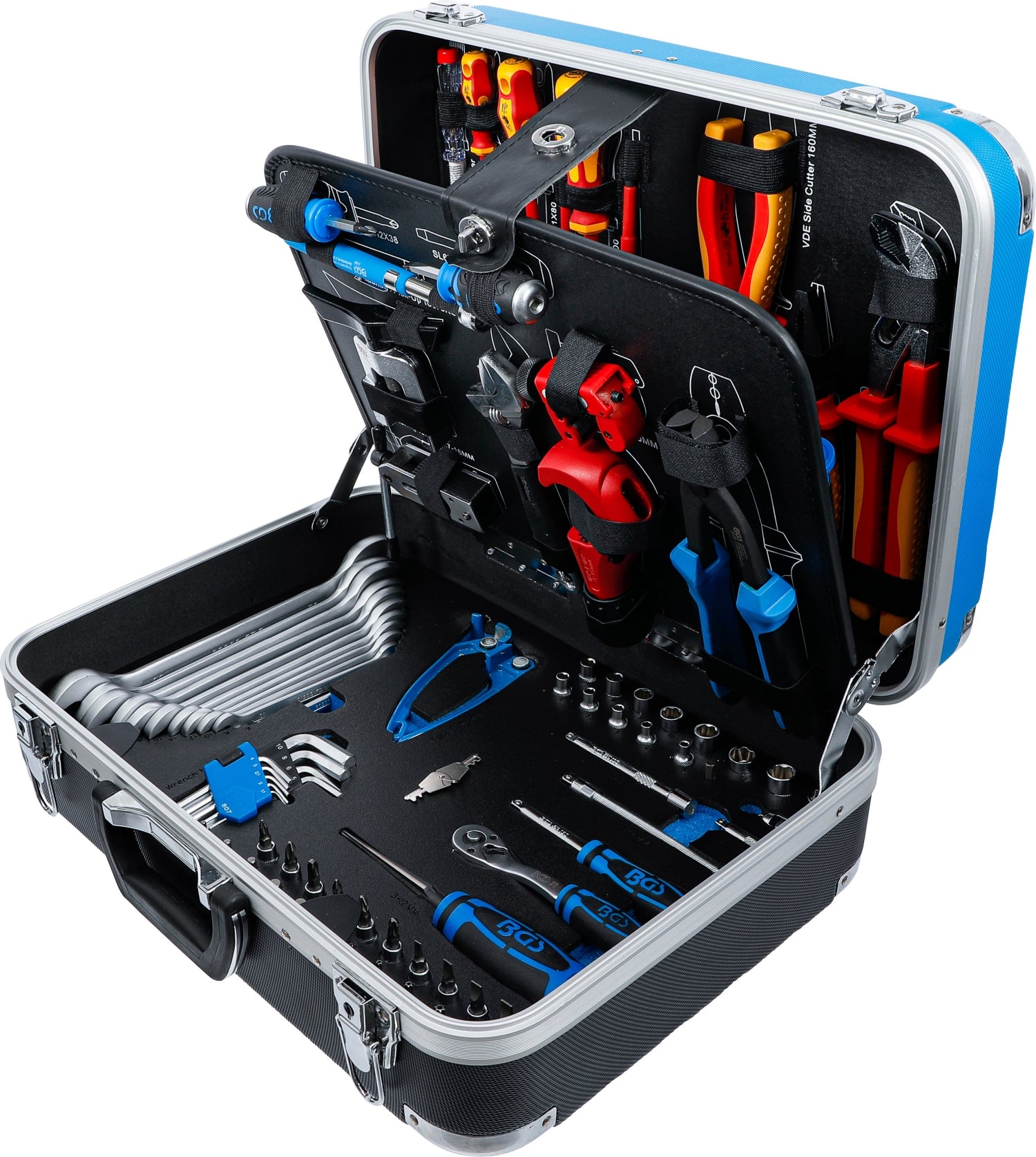 BGS 15504 Kälte Klima Werkzeugkoffer 86 teilig