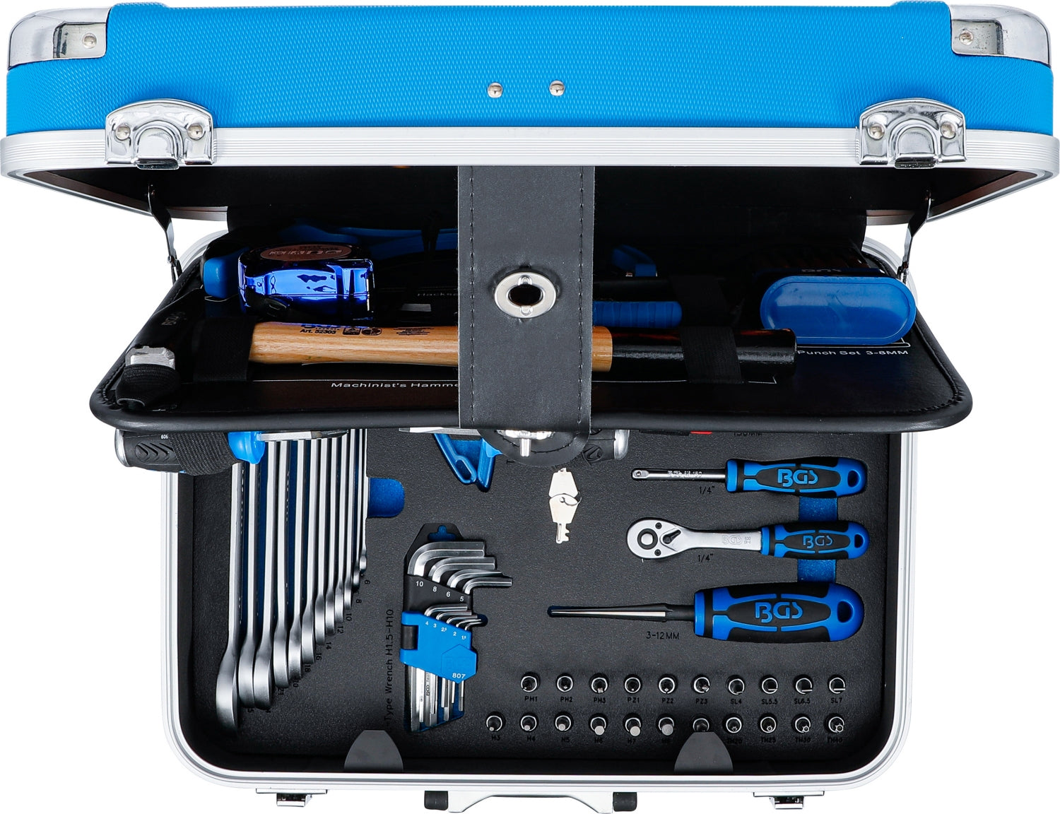 BGS 15504 Kälte Klima Werkzeugkoffer 86 teilig