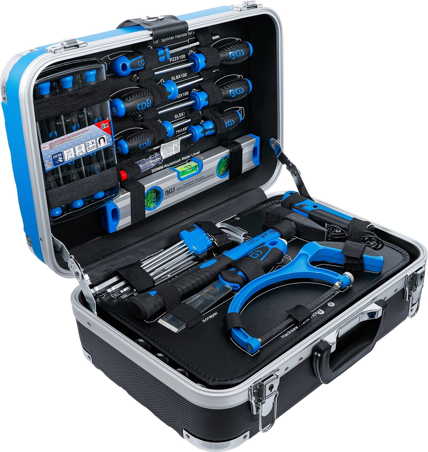 BGS 15505 Satz Werkzeug mit 106 Werkzeugen im stabilen Hartschalenkoffer