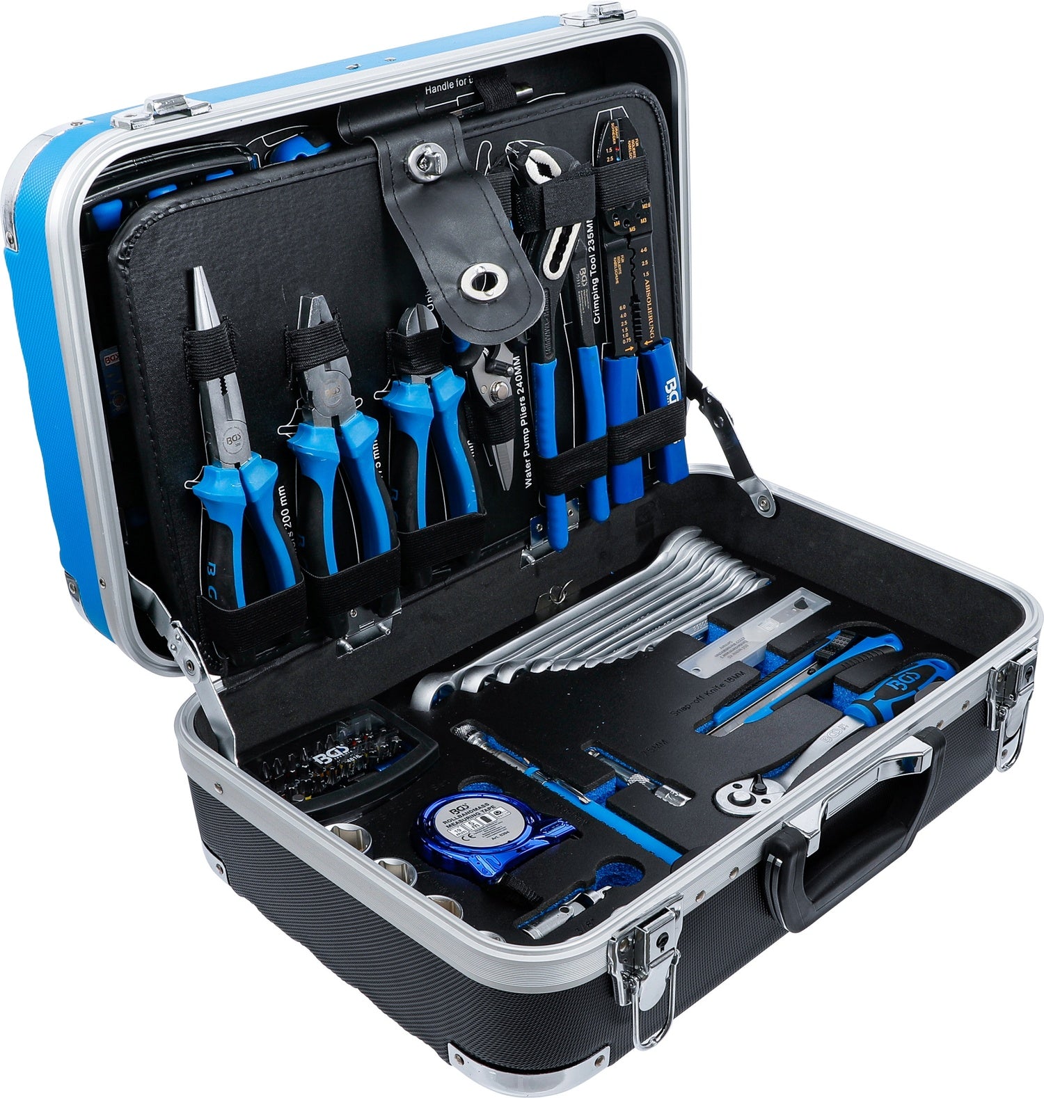 BGS 15505 Satz Werkzeug mit 106 Werkzeugen im stabilen Hartschalenkoffer