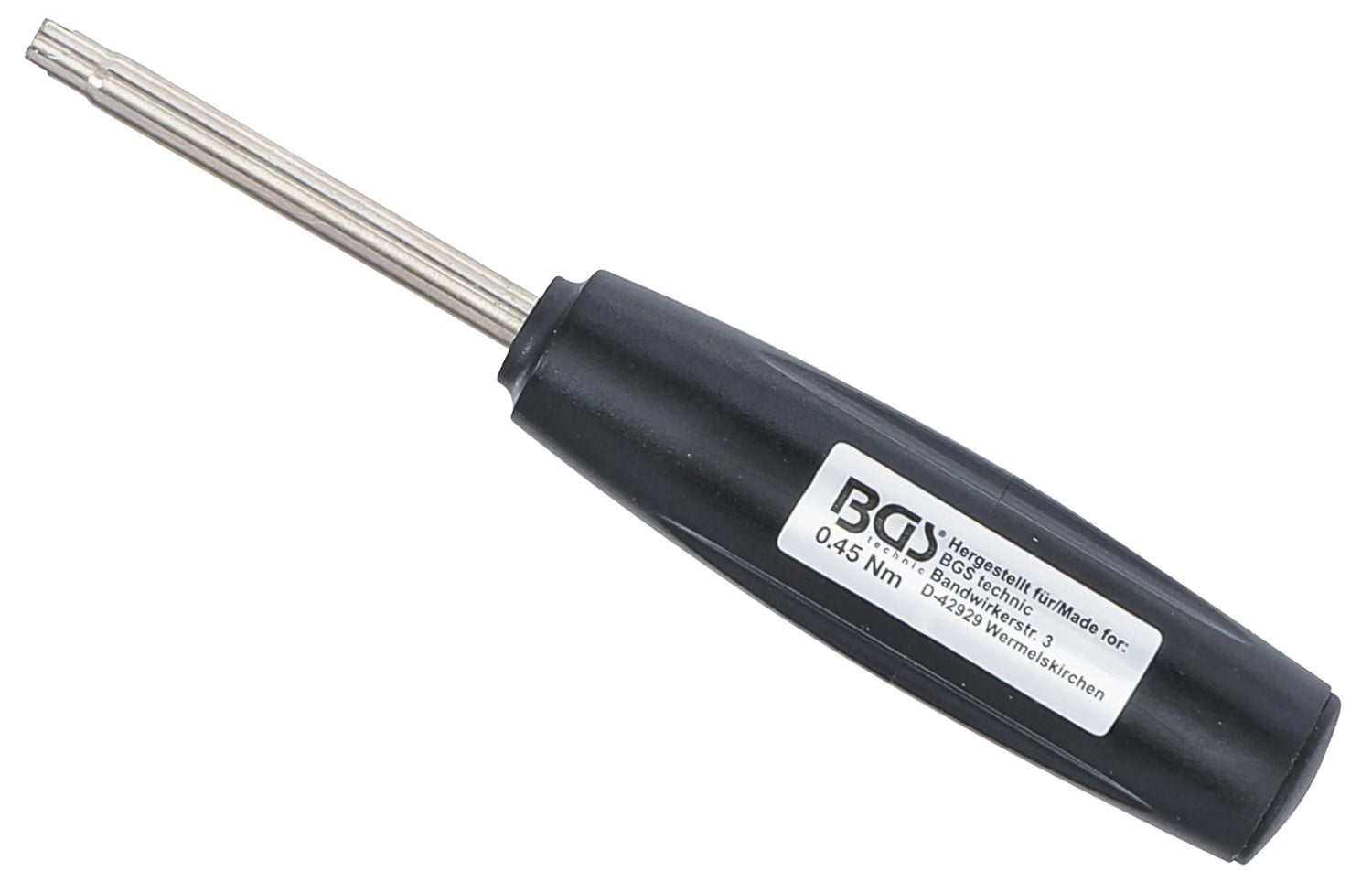 BGS 1551 Drehmomentschrauber für Ventileinsätze fest 0,45Nm