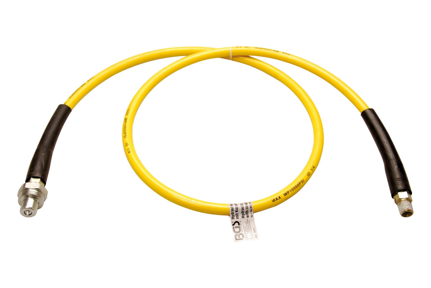 BGS 1611 Hydraulikschlauch mit Kupplung Länge 1,8m