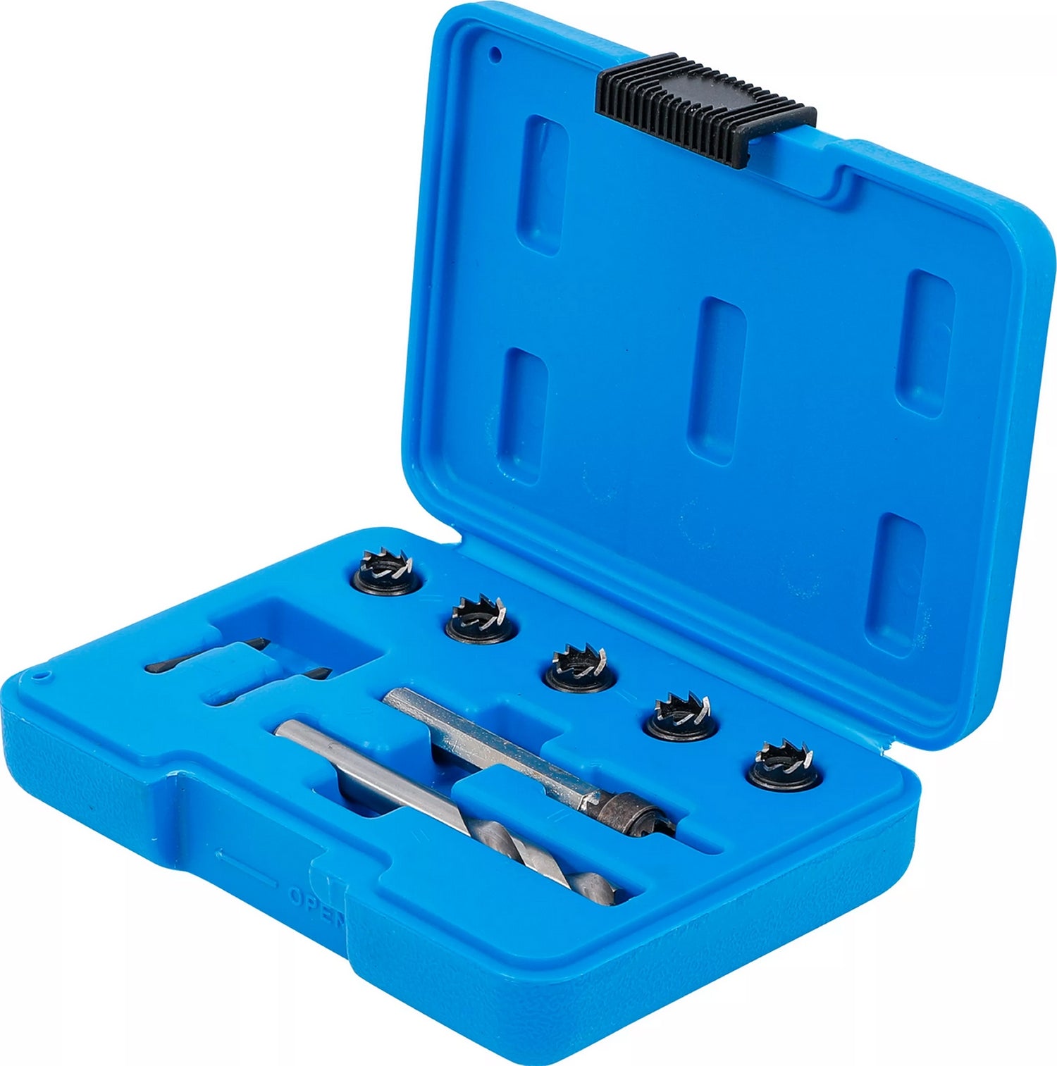 BGS 1632 Set Schweißpunkt-Fräser + Bohrer + 5 Fräskronen 10 teilig Satz