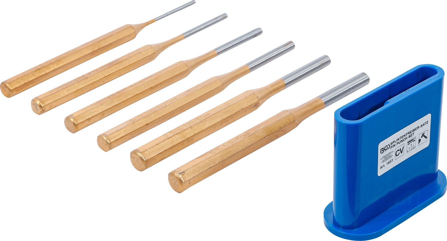 BGS 1651 Satz Splintentreiber Ø3 4 5 6 7 8mm Länge 150mm 6 teilig