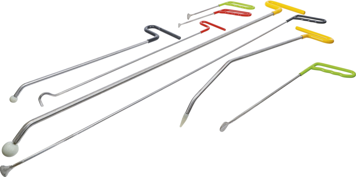 BGS 1659 Satz Ausbeuleisen Ausbeulwerkzeug Ausbeulstangen Beulendoktor 8 teilig