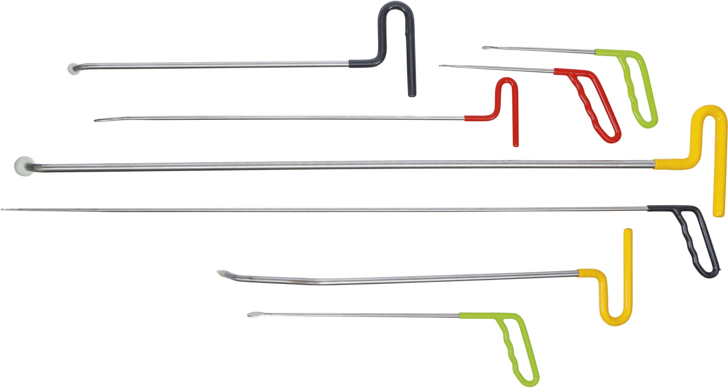 BGS 1659 Satz Ausbeuleisen Ausbeulwerkzeug Ausbeulstangen Beulendoktor 8 teilig