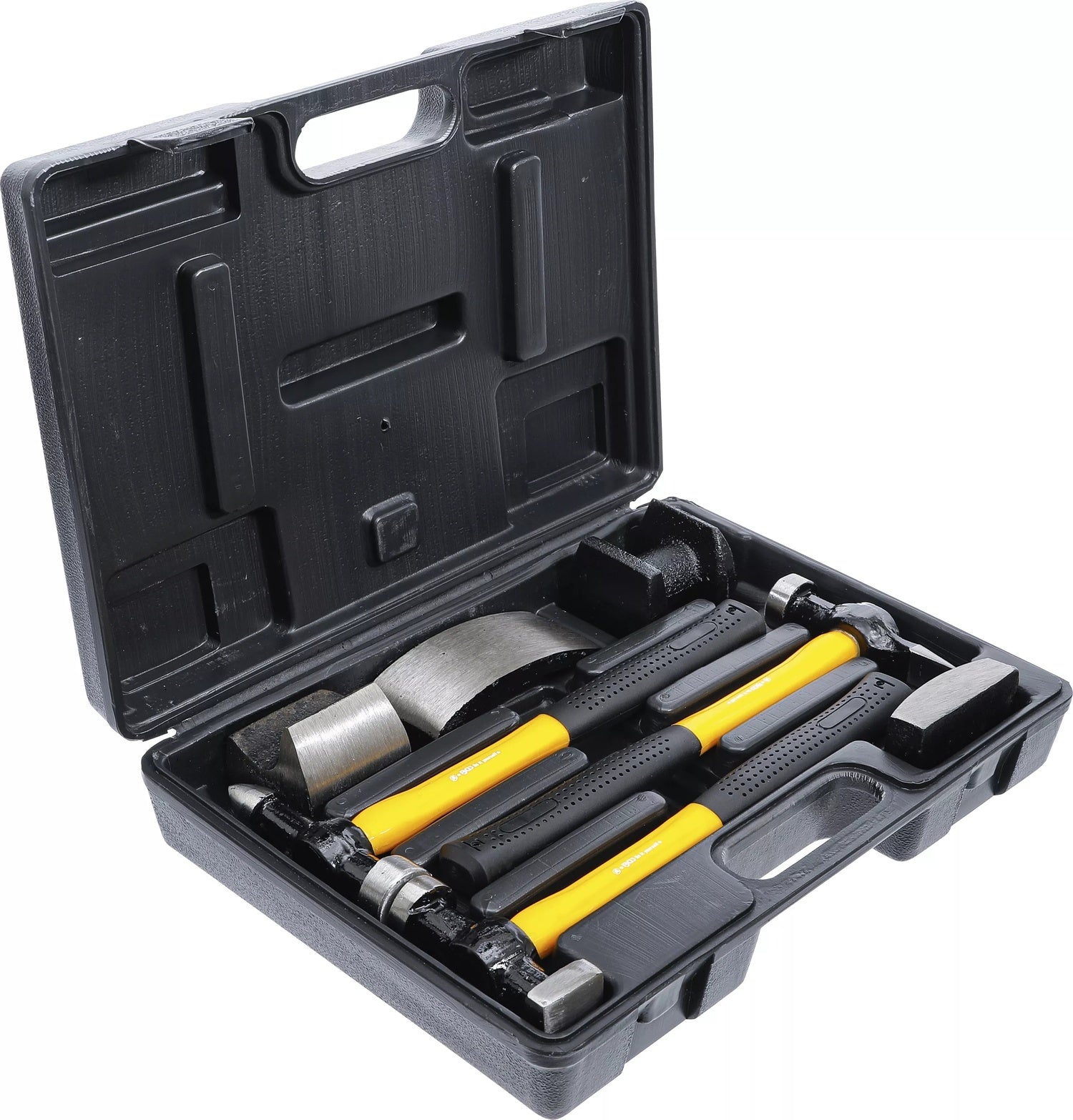 BGS DIY 1670 Karosserie Ausbeulsatz mit 3 Hämmern & 4 Ausbeulhämmern