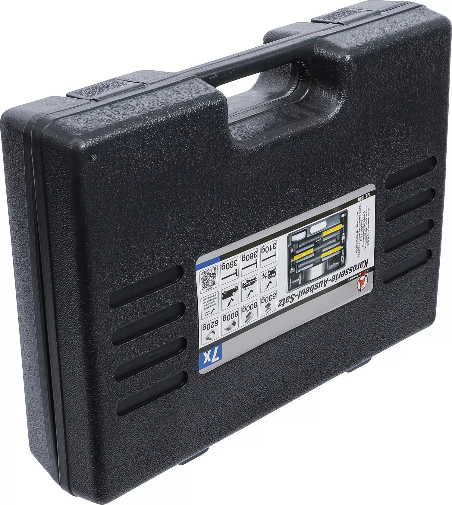 BGS DIY 1670 Karosserie Ausbeulsatz mit 3 Hämmern & 4 Ausbeulhämmern