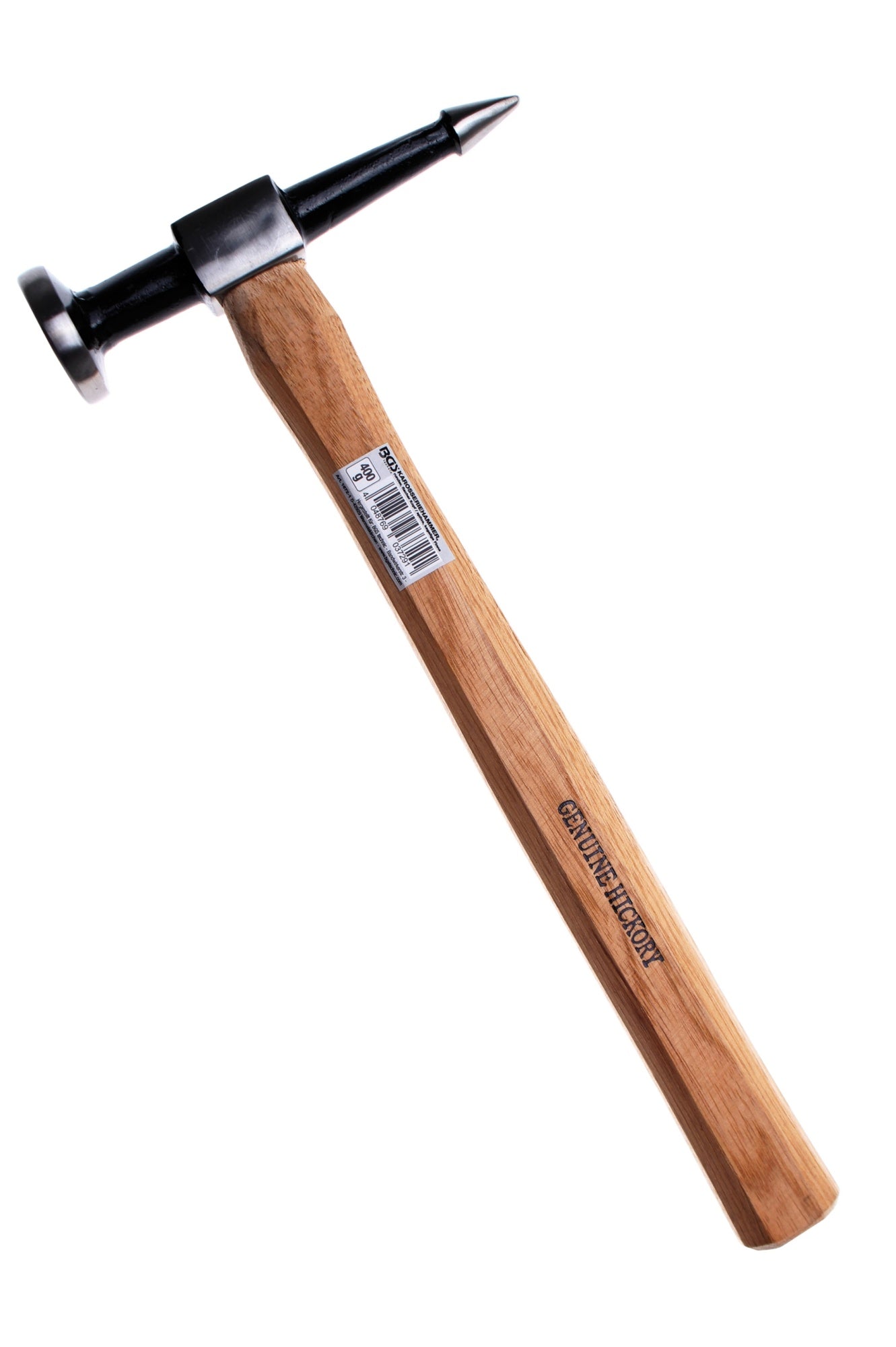 BGS 1672-1 Karosseriehammer runder flacher Kopf / spitze kegelige Finne