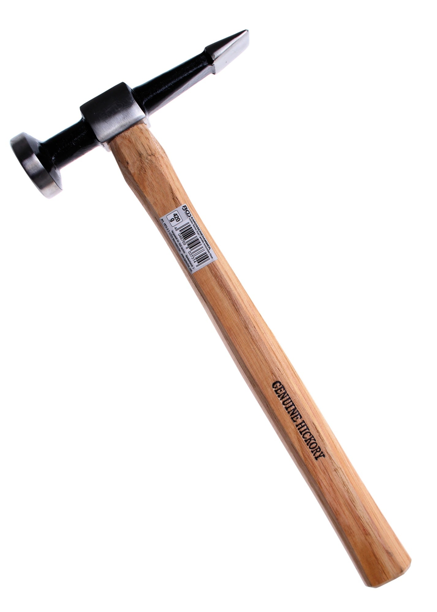 BGS 1672-3 Karosseriehammer runder flacher Kopf / gerade horizontale Finne