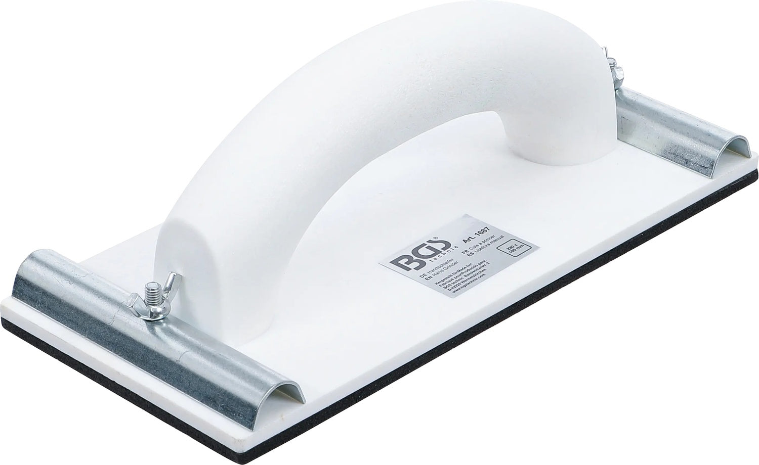 BGS 1687 Handschleifer zum Aufspannen von Schleifpapier 230 x 105mm