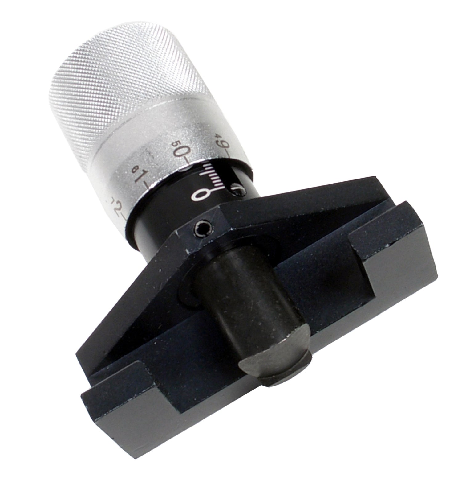 BGS 1705 Zahnriemen Spannungsprüfer auf Vorder- und Rückseite ablesbar