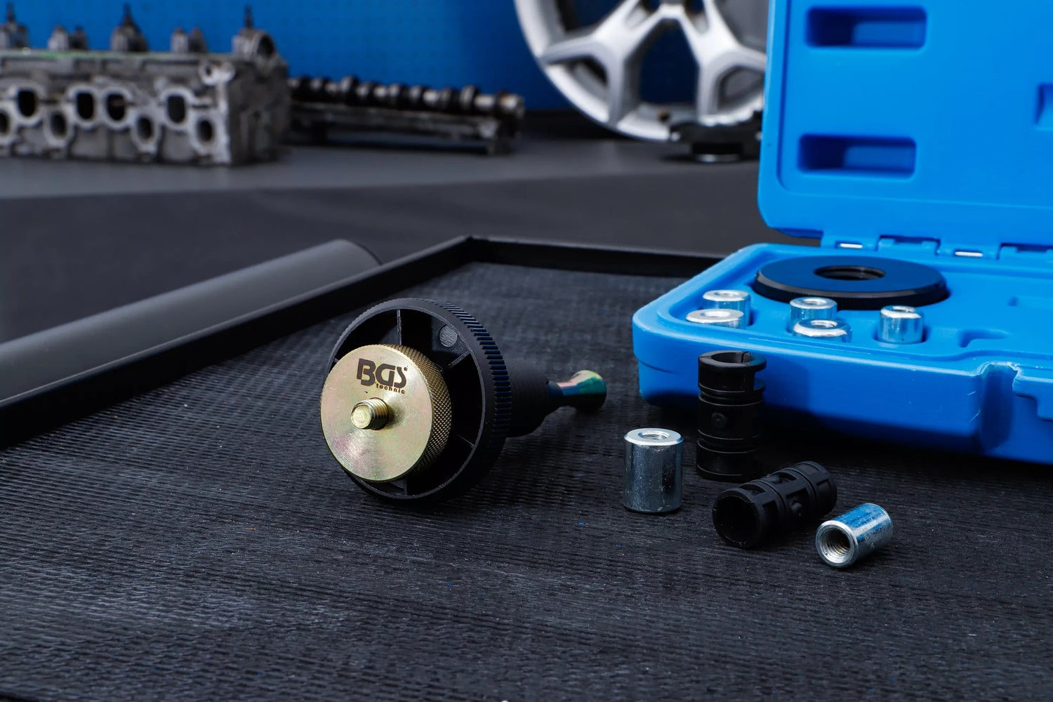 BGS 1708 Satz Werkzeug zum Zentrieren von Kupplungsscheiben für Fahrzeuge mit und ohne Führungslager