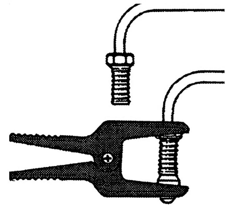 BGS 1721 Satz Zangen zum Verschliessen von Leitungen Verschlusszangen 8 teilig
