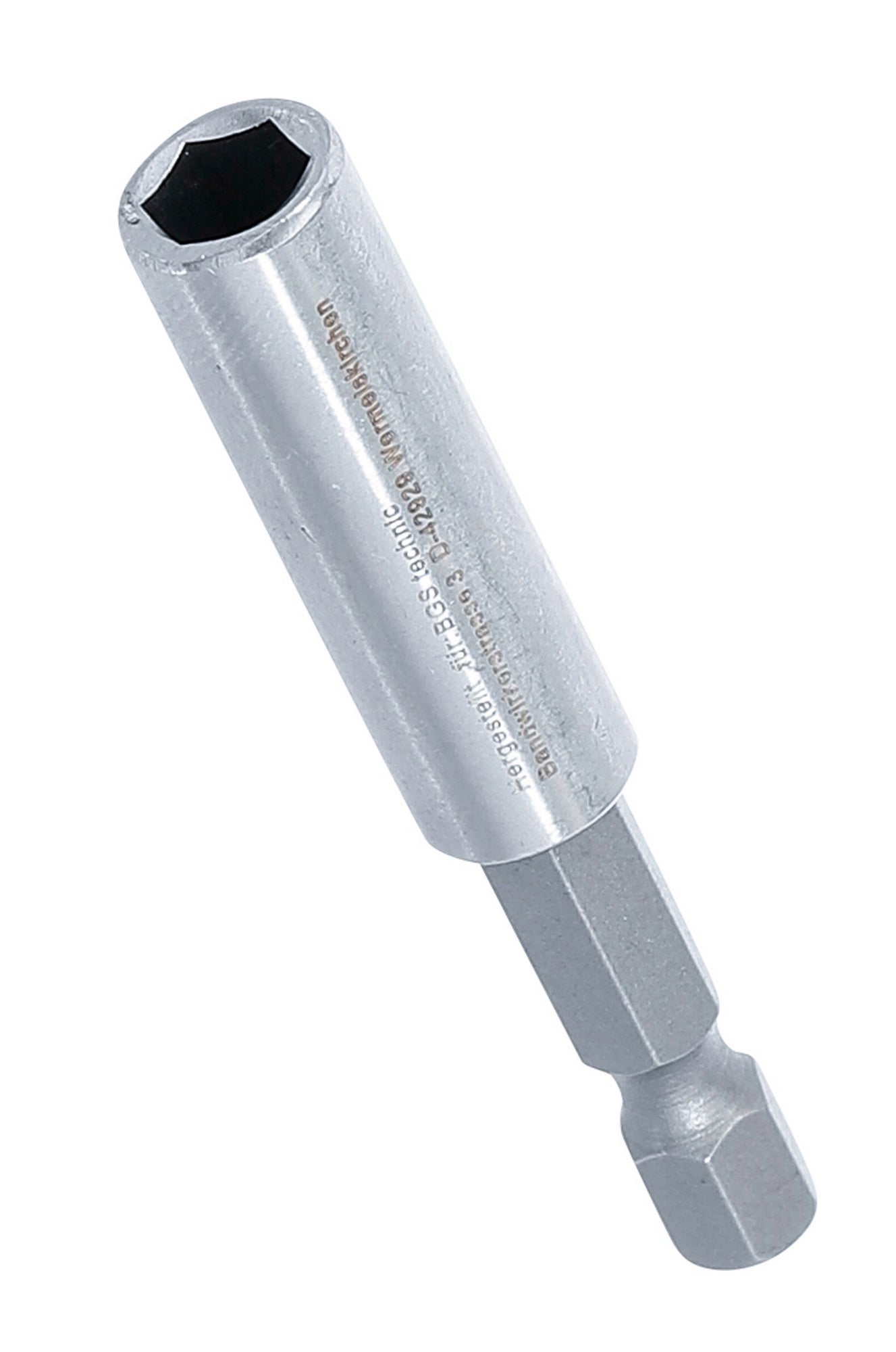 BGS 1727 Magnetischer Bithalter extra stark Abtrieb Außensechskant 6,3mm (1/4") Länge 60mm