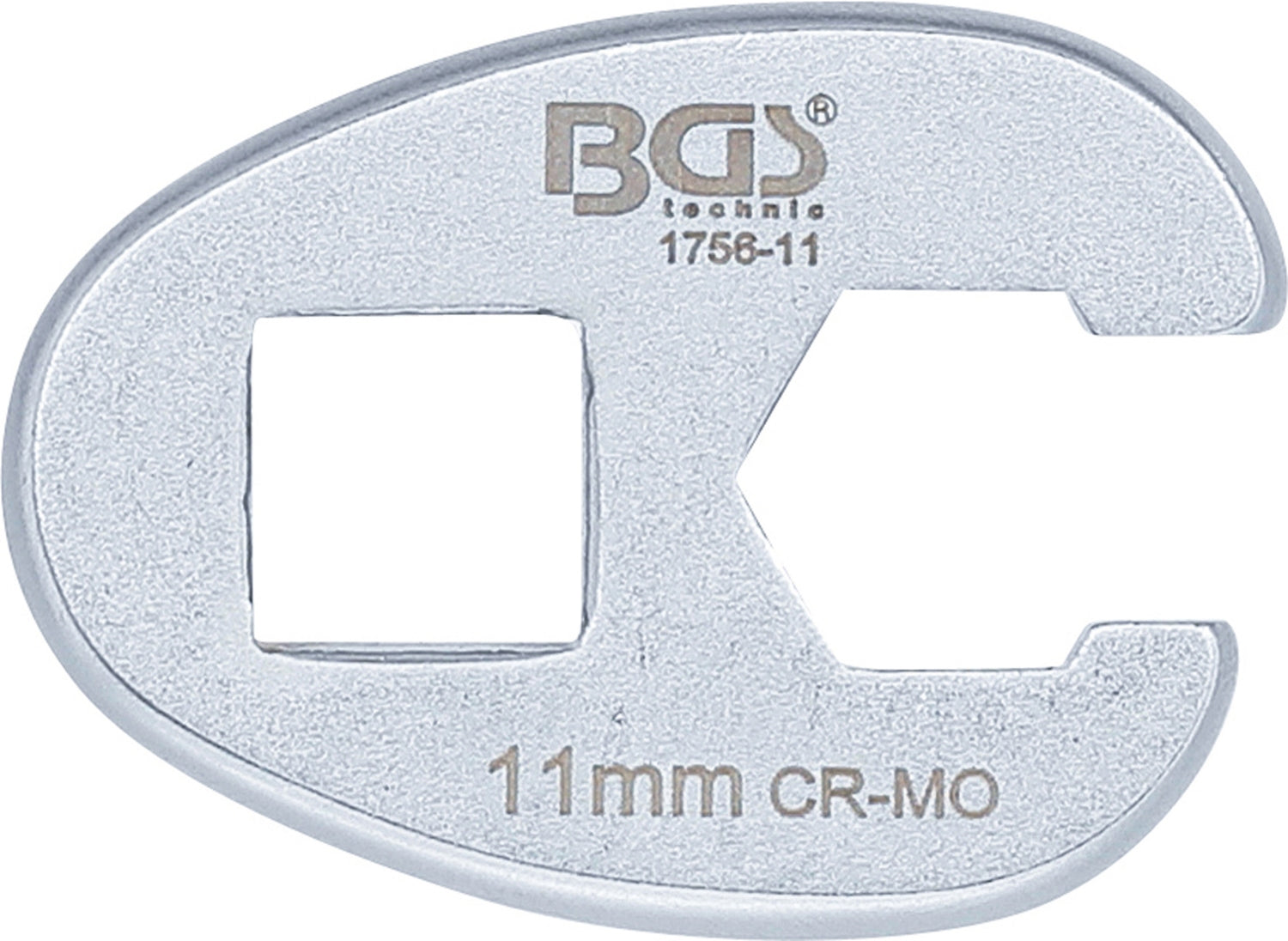 BGS 1756-11 Hahnenfuss / Krähenfuss Schlüssel SW 11mm mit 10mm (3/8") Antrieb
