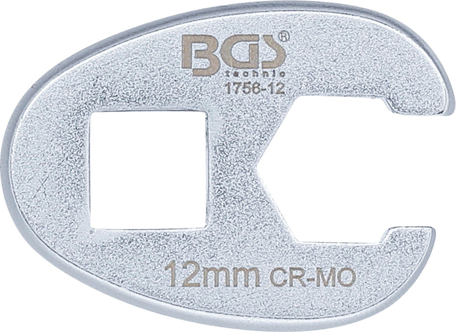 BGS 1756-12 Hahnenfuss / Krähenfuss Schlüssel SW 12mm mit 10mm (3/8") Antrieb