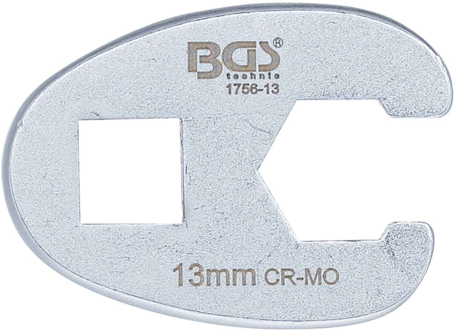 BGS 1756-13 Hahnenfuss / Krähenfuss Schlüssel SW 13mm mit 10mm (3/8") Antrieb