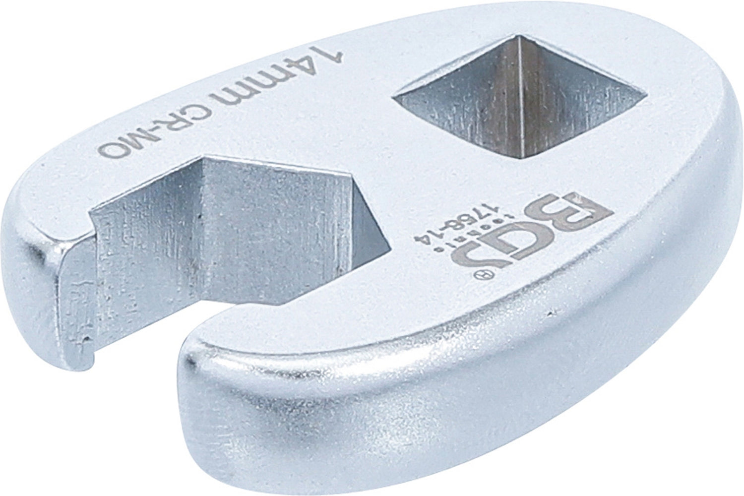 BGS 1756-14 Hahnenfuss / Krähenfuss Schlüssel SW 14mm mit 10mm (3/8") Antrieb