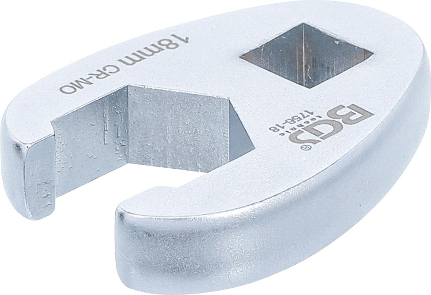 BGS 1756-18 Hahnenfuss / Krähenfuss Schlüssel SW 18mm mit 10mm (3/8") Antrieb