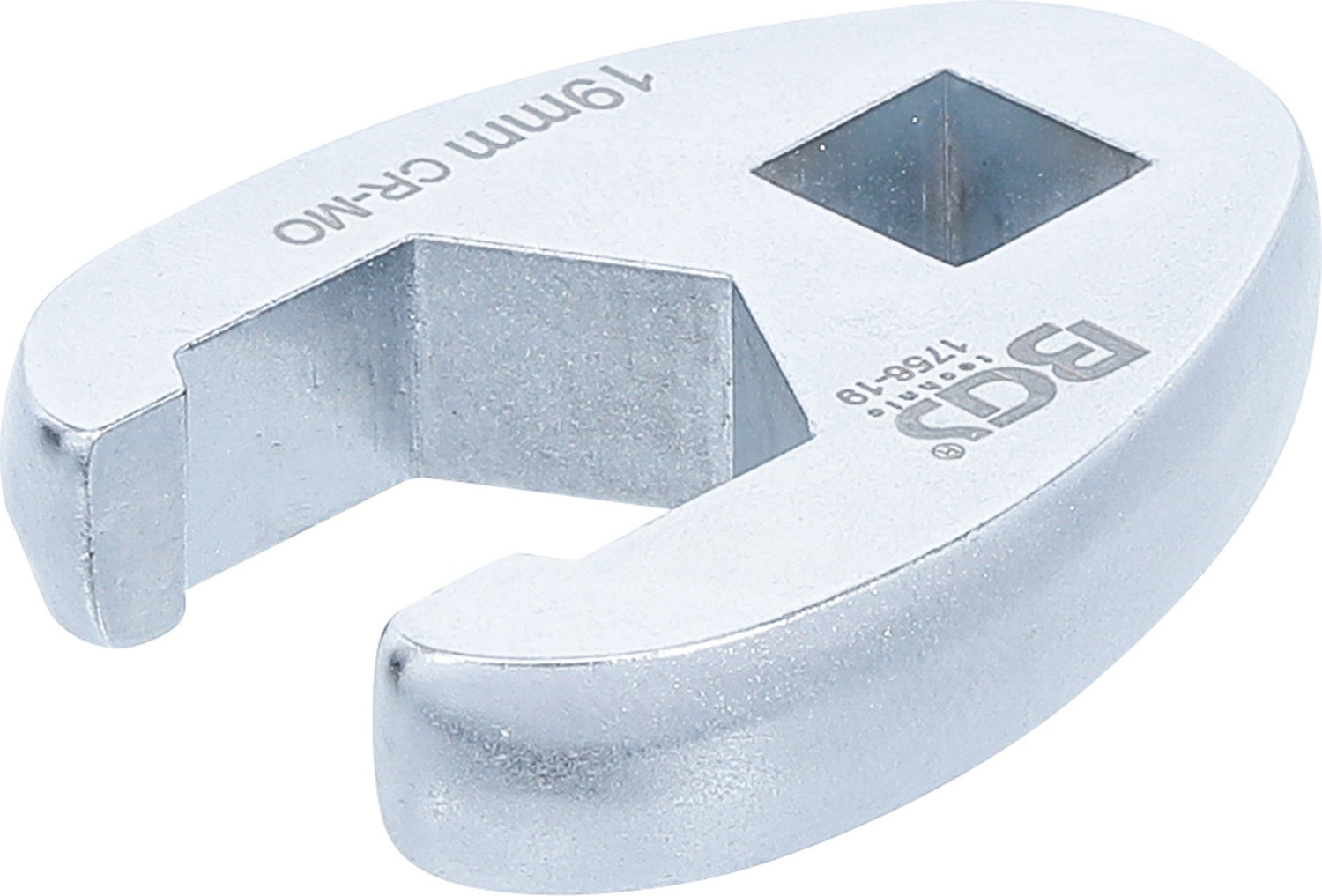 BGS 1756-19 Hahnenfuss / Krähenfuss Schlüssel SW 19mm mit 10mm (3/8") Antrieb