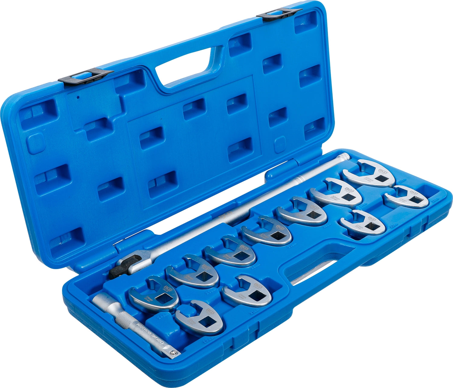 BGS 1757 Satz Hahnenfußschlüssel 20-32mm Antrieb 12,5mm (1/2") 13 teilig