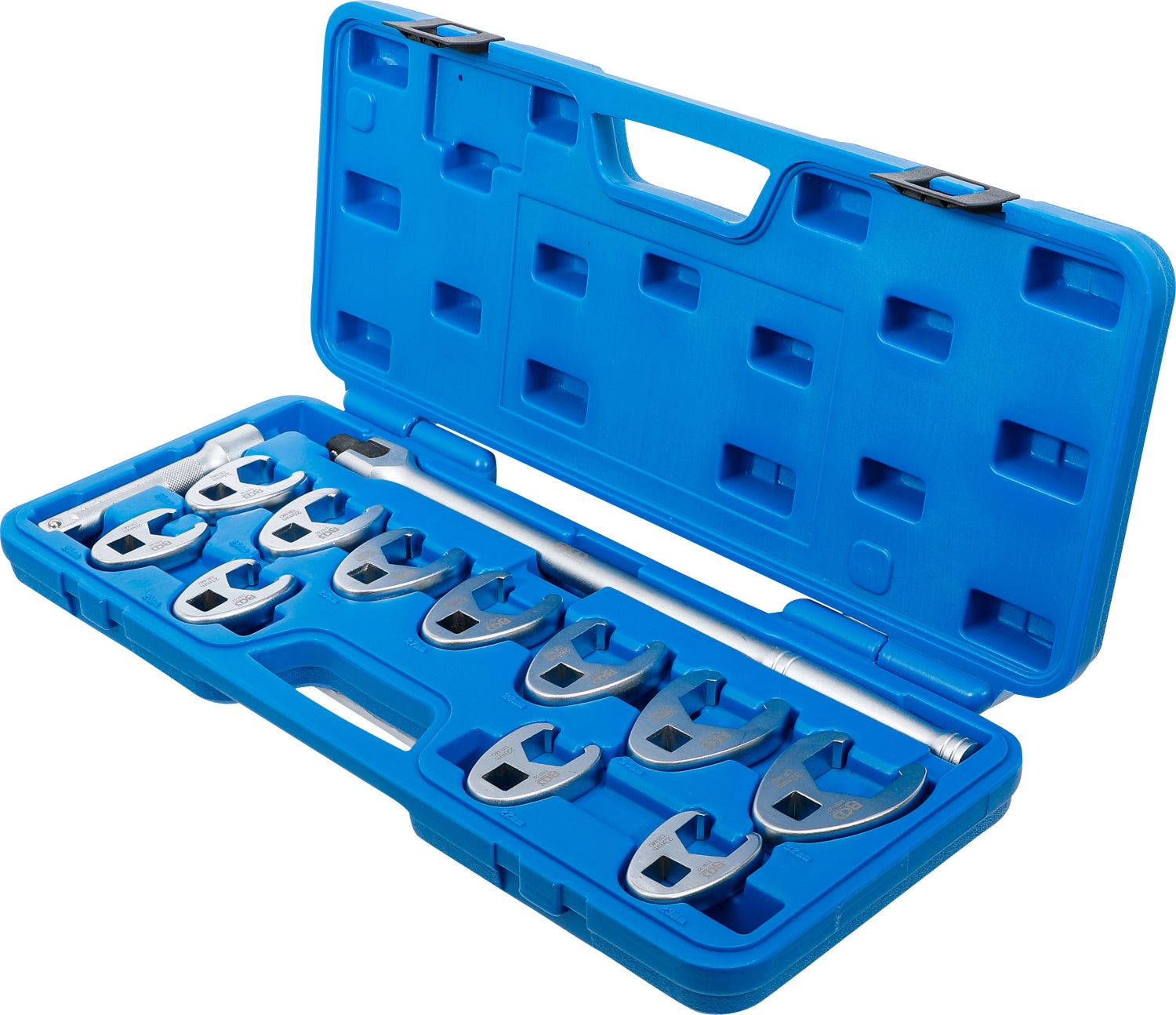 BGS 1757 Satz Hahnenfußschlüssel 20-32mm Antrieb 12,5mm (1/2") 13 teilig