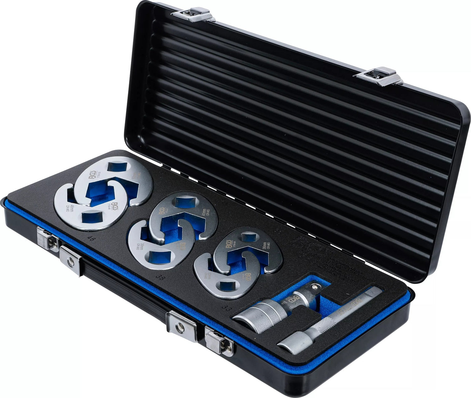 BGS 1759 Satz Hahnenfußschlüssel 33-50mm Antrieb 12,5mm (1/2") & 20mm (3/4") 8 teilig