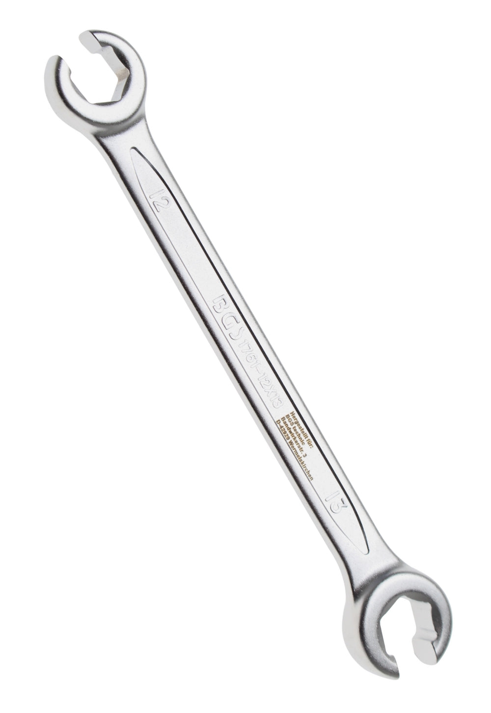 BGS 1761-12x13 Offener Doppelringschlüssel SW 12 x 13mm metrisch warm geschmiedet
