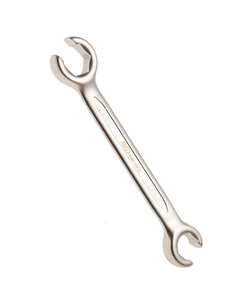 BGS 1761-19x22 Offener Doppelringschlüssel SW 19 x 22mm metrisch warm geschmiedet