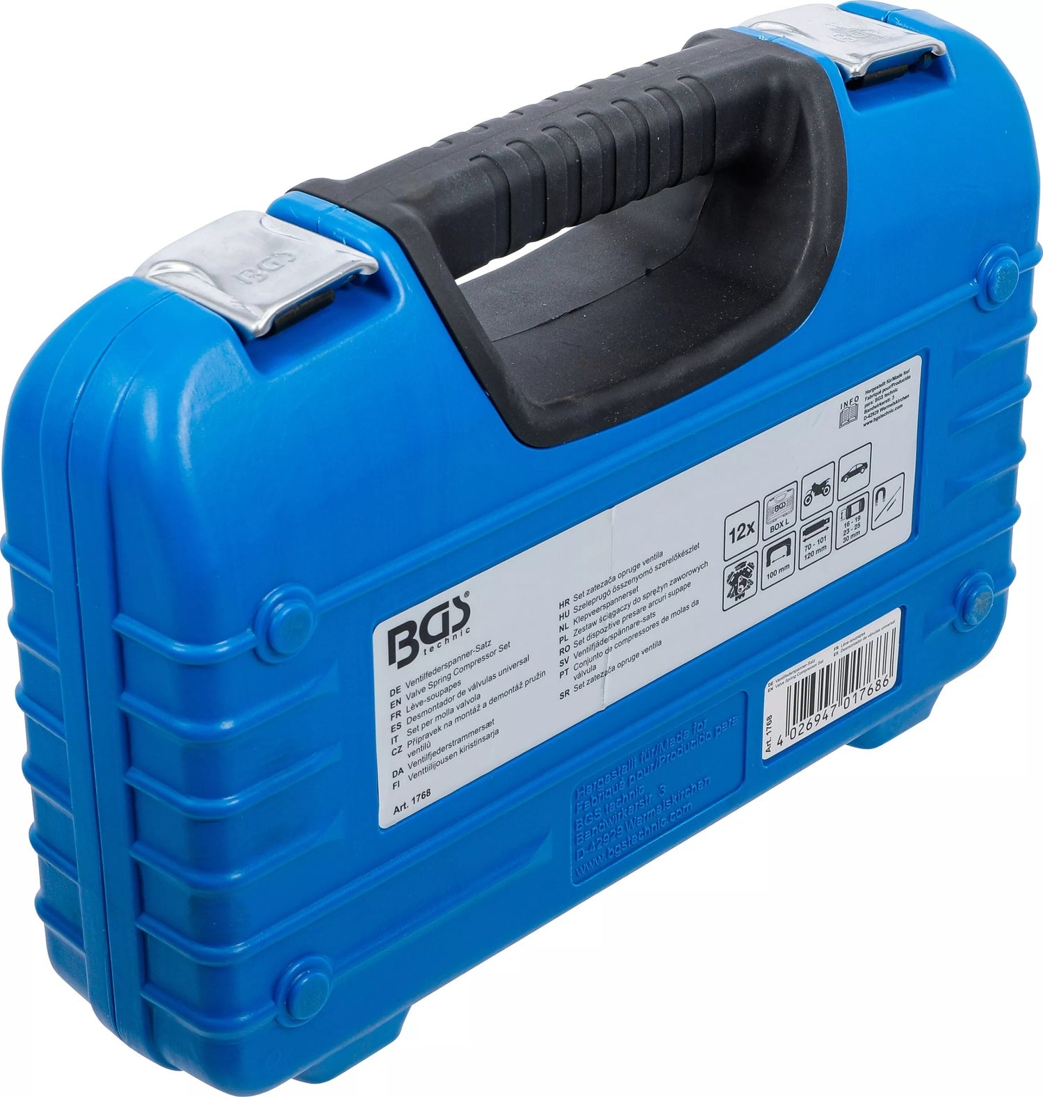 BGS 1768 Satz Ventilfederspanner 16 - 30mm für Motorrad