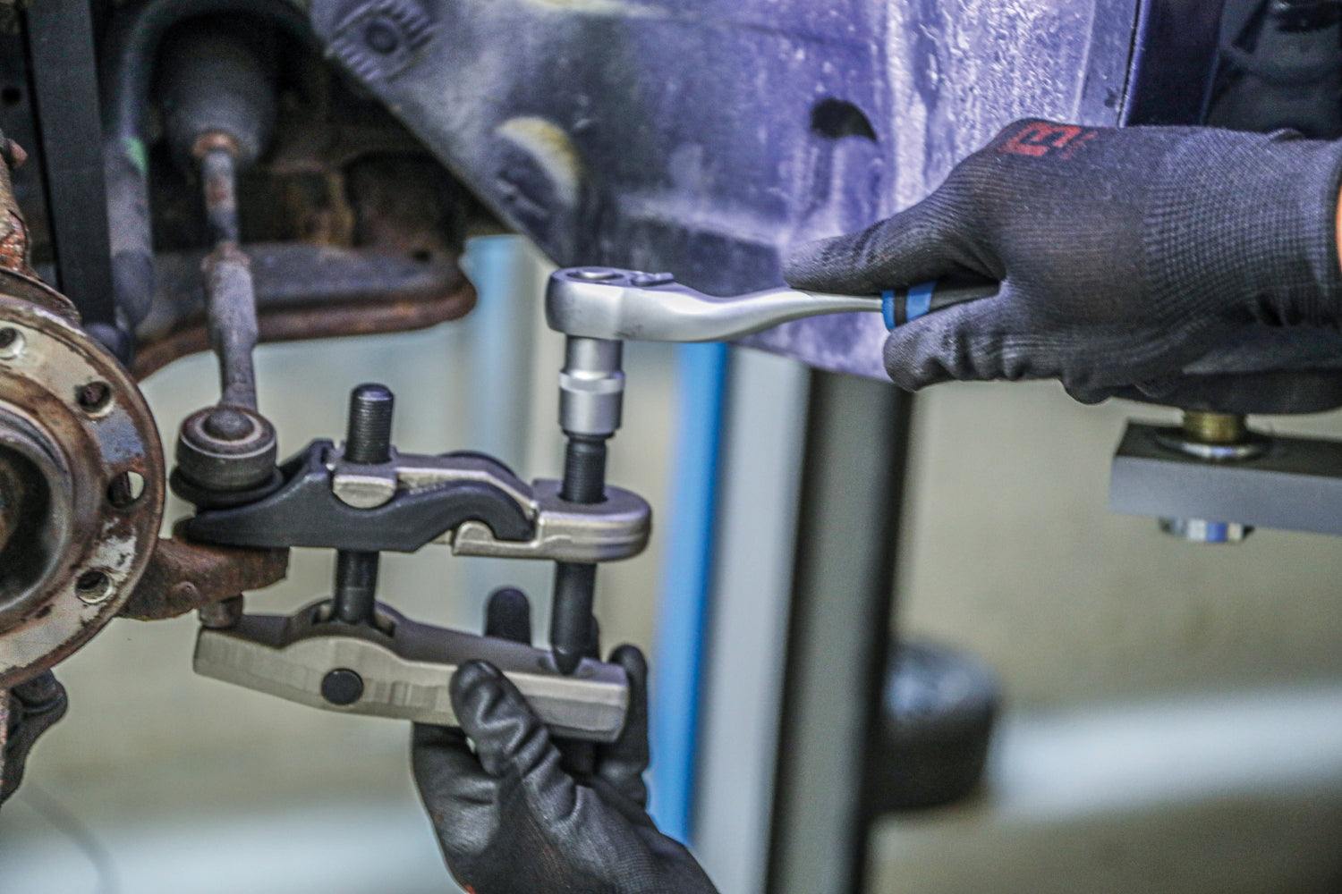 BGS 1790 Satz Werkzeug zur Demontage Kugelköpfe 7 teilig