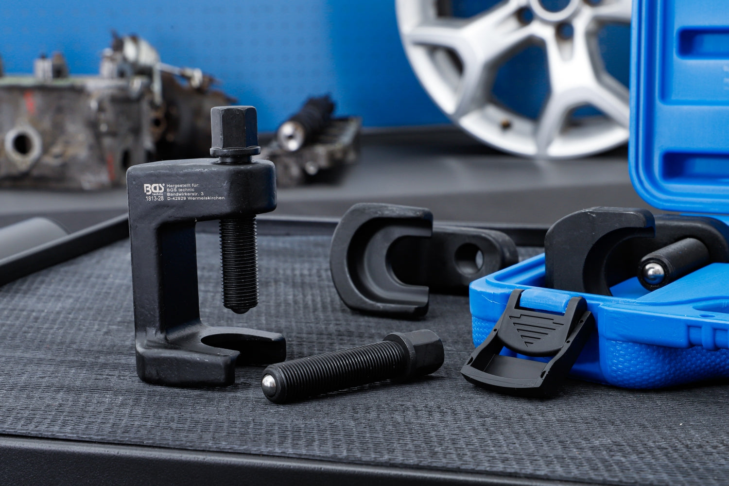 BGS 1813 Satz Kugelgelenk Ausdrücker - Abzieher 3 teilig für Kugelbolzenausdrücker Spurstangen