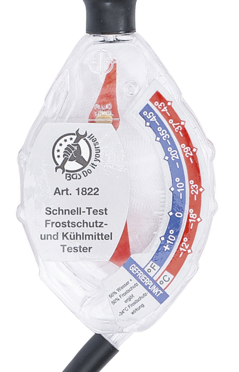 BGS DIY 1822 Frostschutzprüfer Kühlwasser Kühler Frostschutz Prüfer Tester Messer