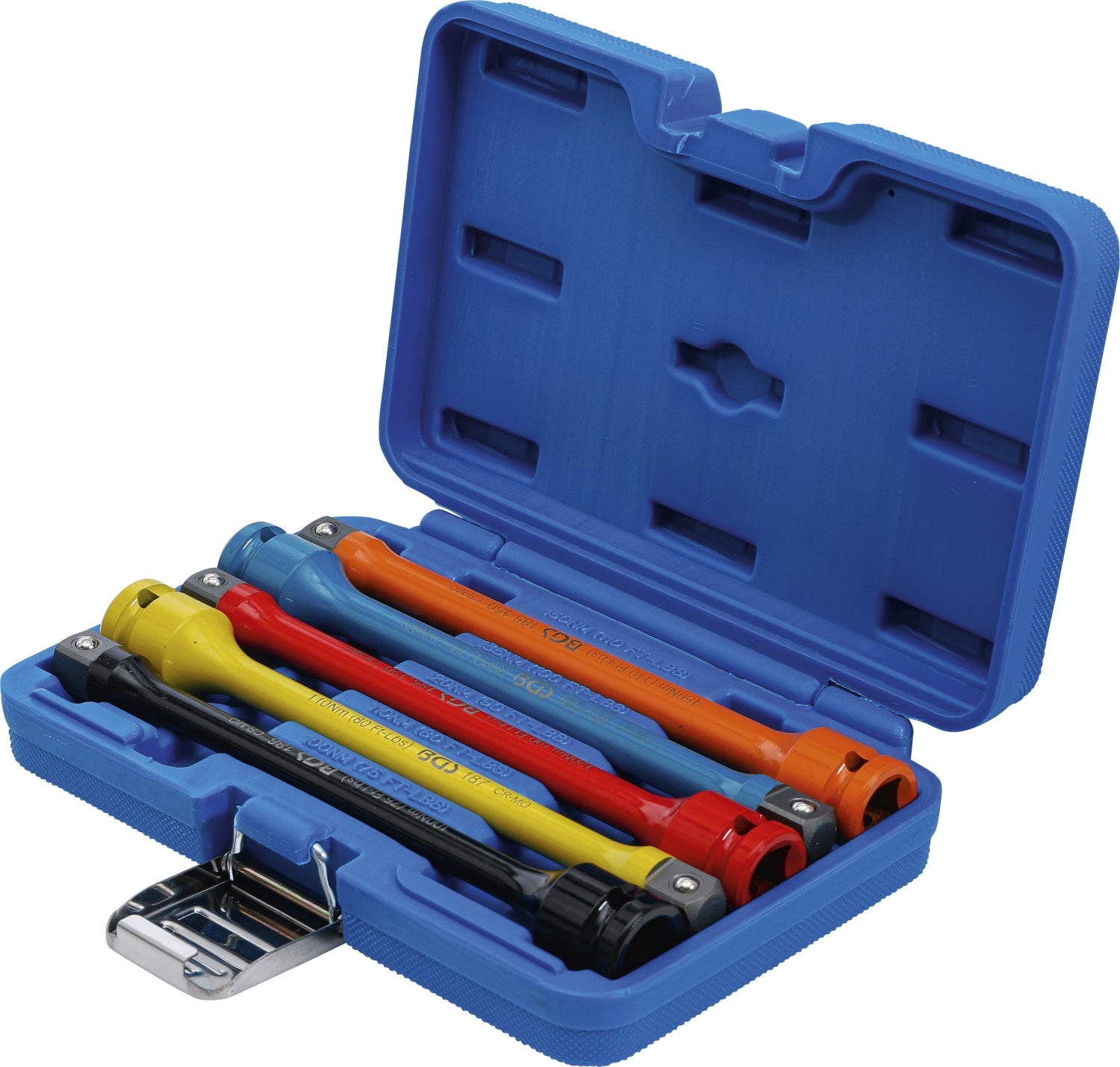 BGS 185 Satz Torsionsstab 100 - 110 - 120 - 135 - 150 Nm 5 teilig