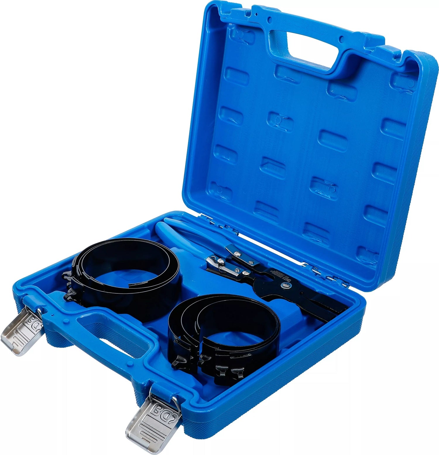 BGS 1874 Satz Kolbenring Spannband 7 teilig von Ø73-111mm im Koffer