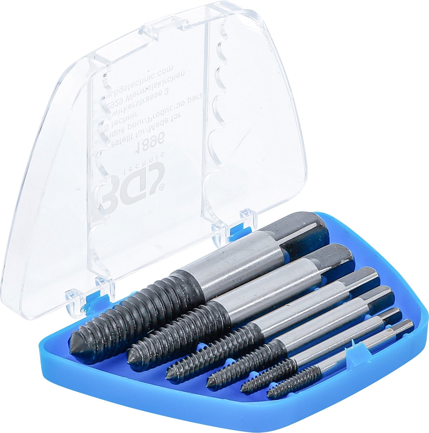 BGS 1896 Satz Schraubenausdreher Linksausdreher Schweineschwanz 6 teilig