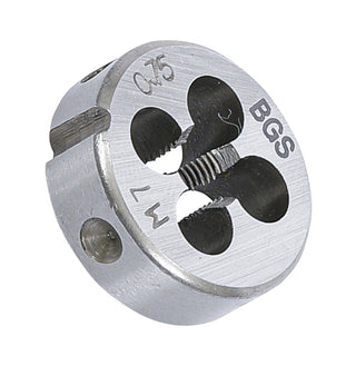 BGS 1900-M7x0.75-S Gewindeschneideisen M7 x 0,75 x Ø25mm
