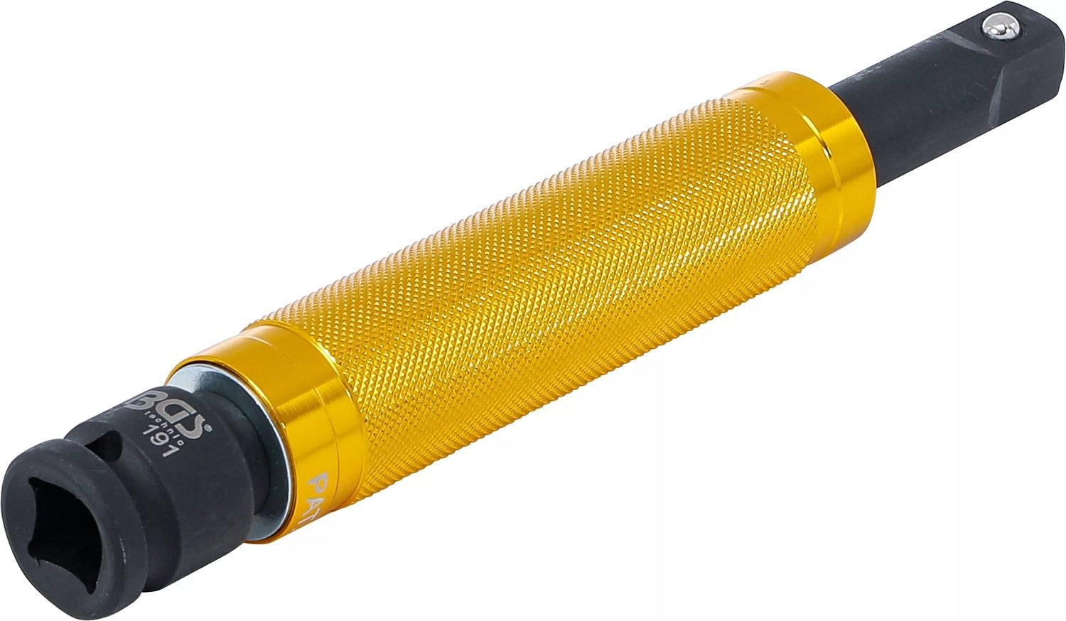 BGS 191 Verlängerung mit kugelgelagertem Griff für Schlagschrauber beidseitig 12,5mm (1/2")