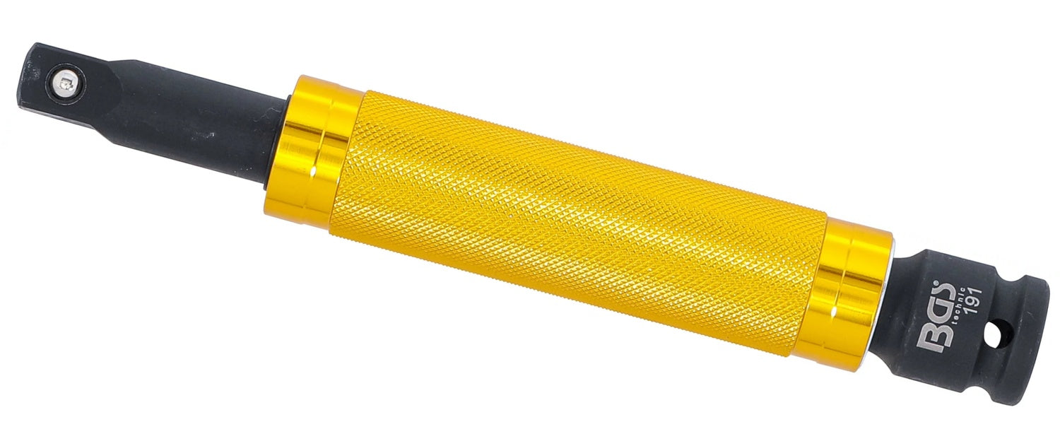 BGS 191 Verlängerung mit kugelgelagertem Griff für Schlagschrauber beidseitig 12,5mm (1/2")