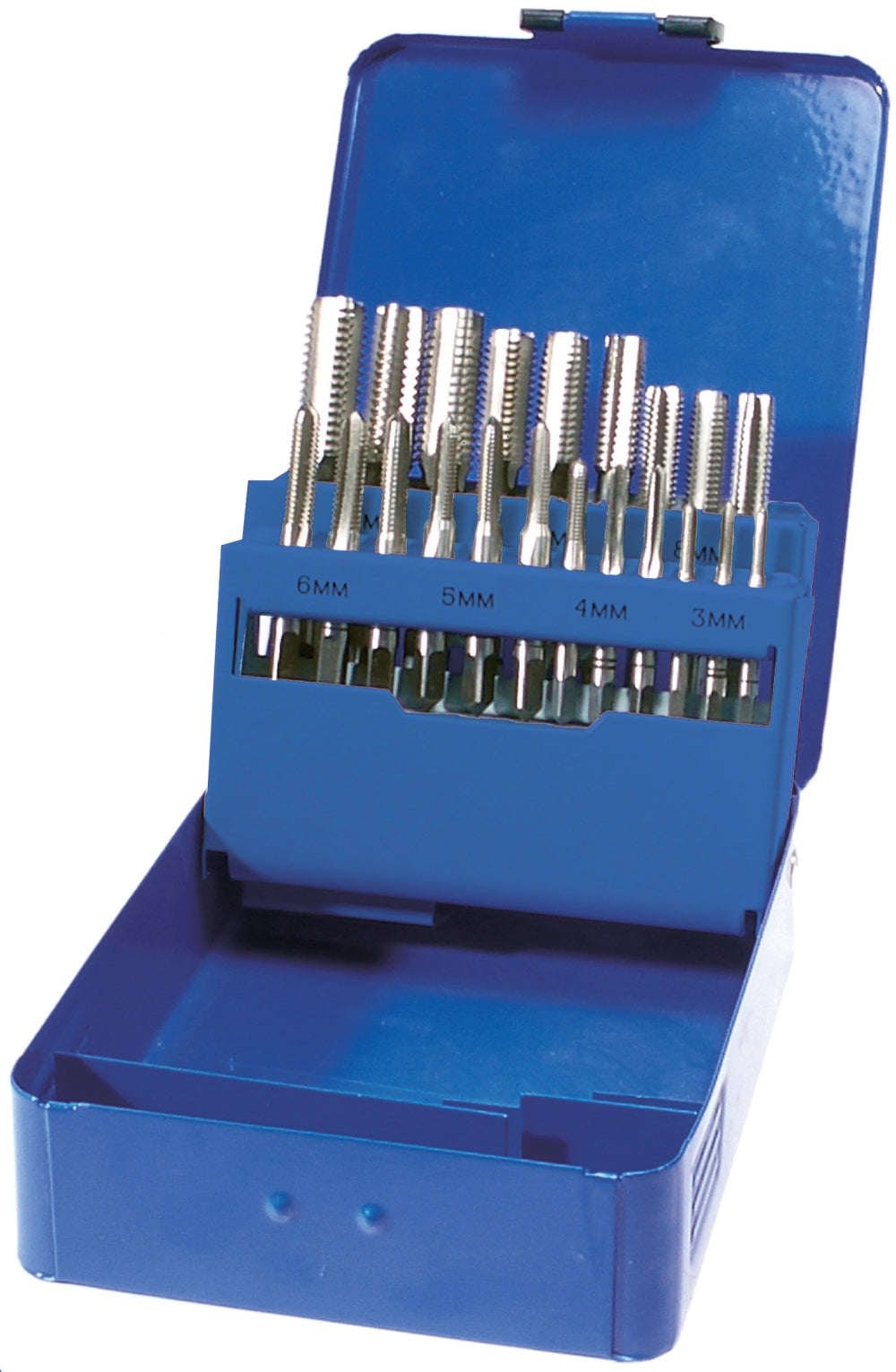 BGS 1924 Satz metrische Gewindeschneider M3 - M12 HSS-Stahl 21 teilig