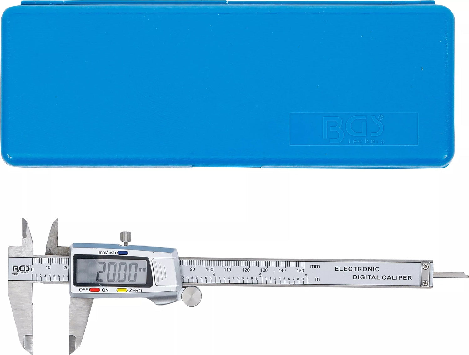BGS 1930 Digitaler Messschieber Digital Schieblehre Schublehre 0-150mm
