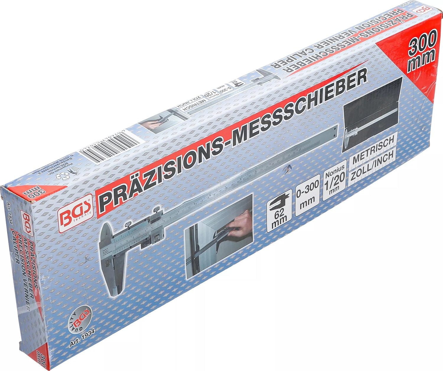 BGS 1934 Präzisions Messschieber Messbereich 0 - 300mm