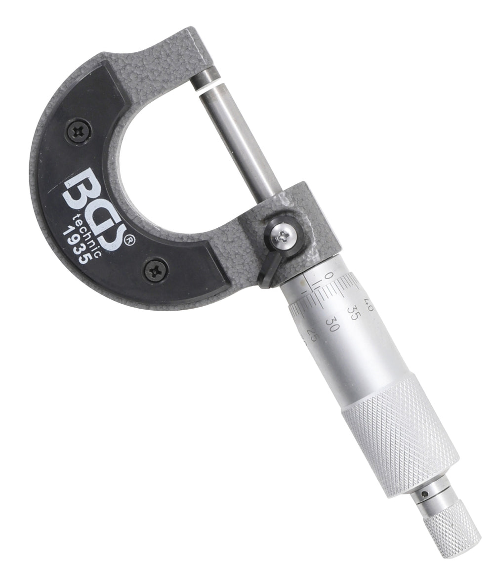 BGS 1935 Bügelmessschraube in Holzkassette Genauigkeit 0,01 Messbereich 0 - 25mm