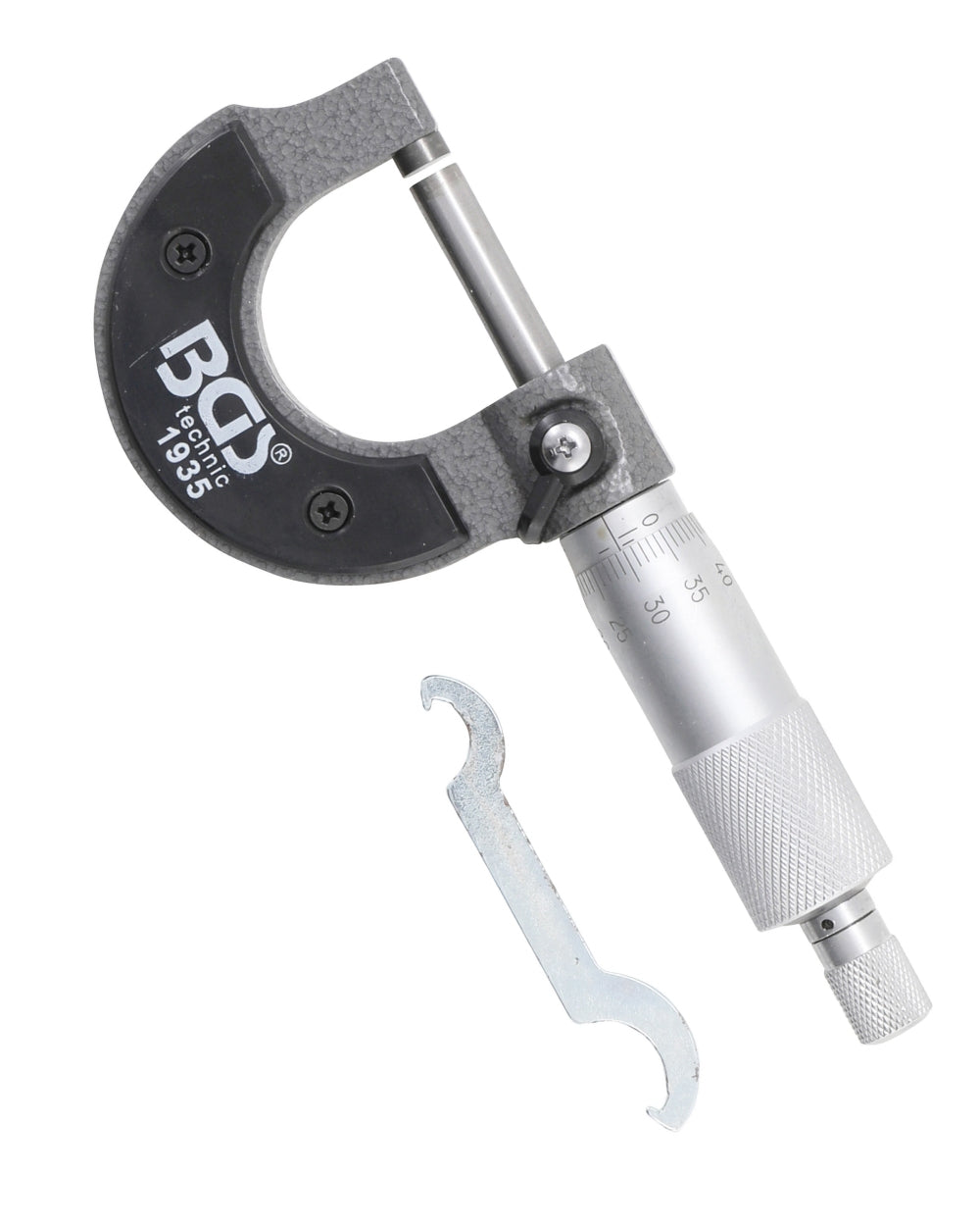 BGS 1935 Bügelmessschraube in Holzkassette Genauigkeit 0,01 Messbereich 0 - 25mm