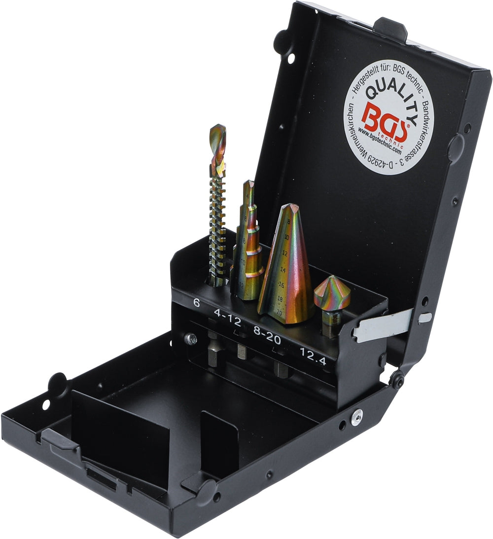 BGS 1944 Satz Multibohrer HSS-G 4 teilig