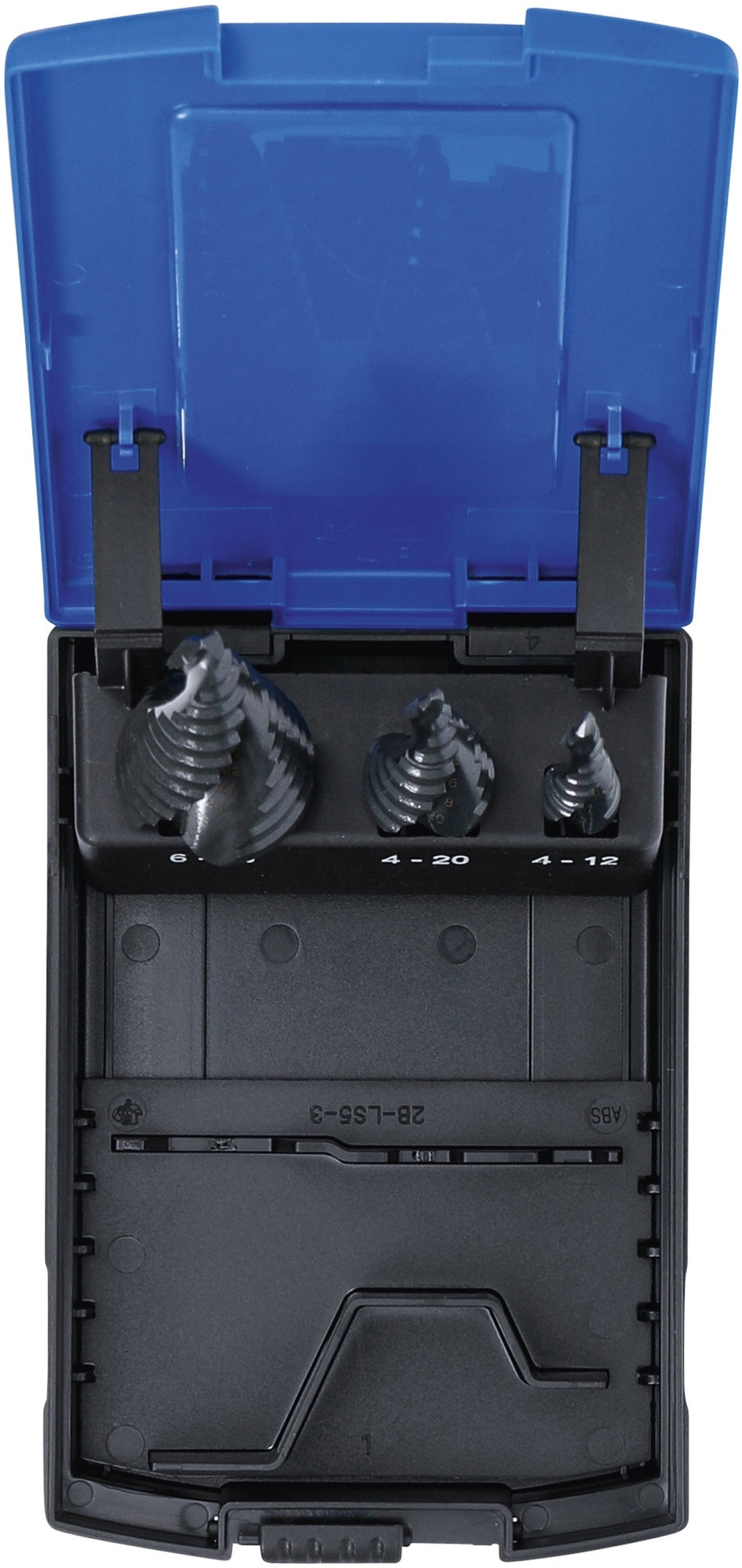 BGS 1945 Satz Stufenbohrer Ø 4 - 30mm 3 teilig