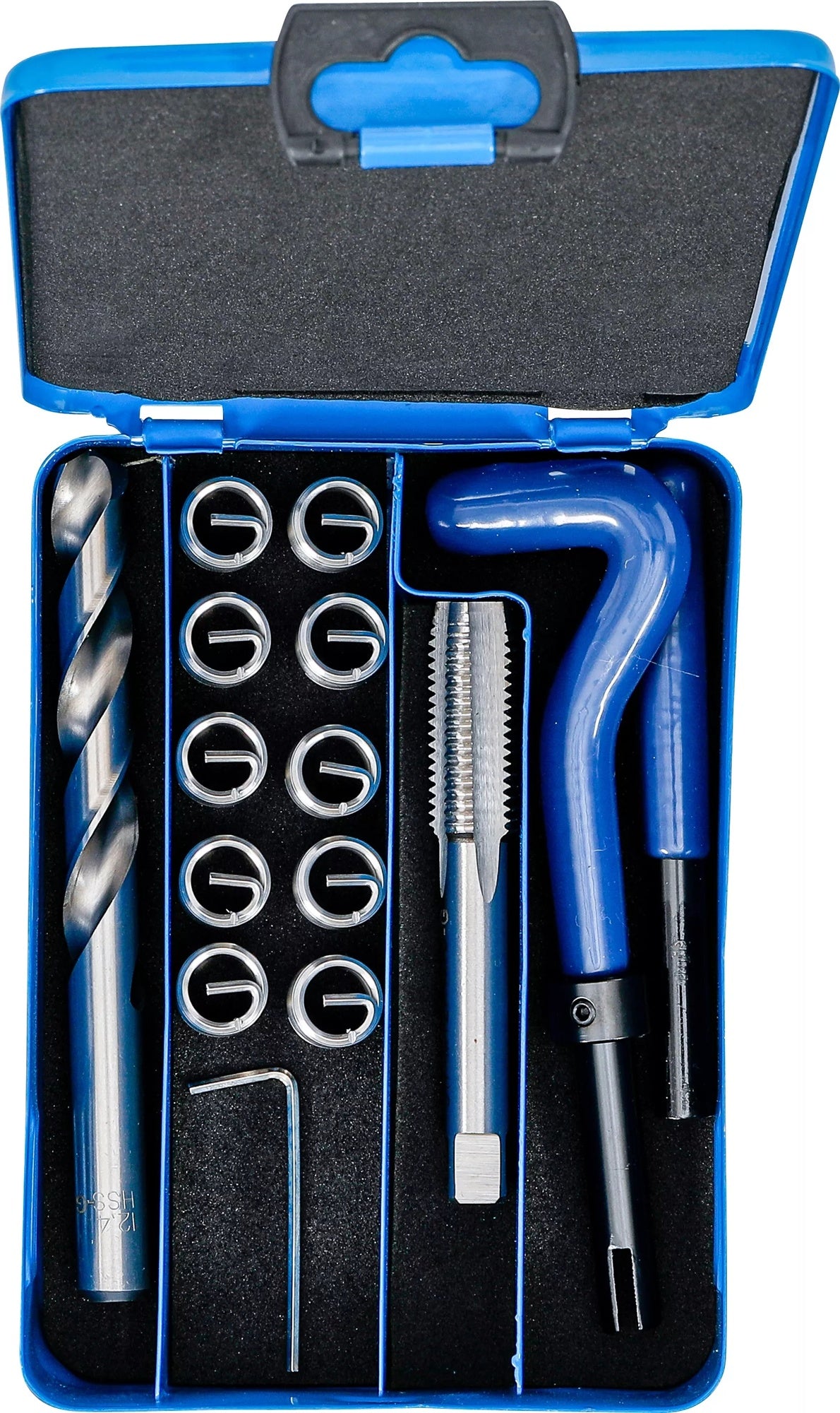 BGS 1956 Satz Gewindereparatur M12 x 1,75 - 14 teilig in Box