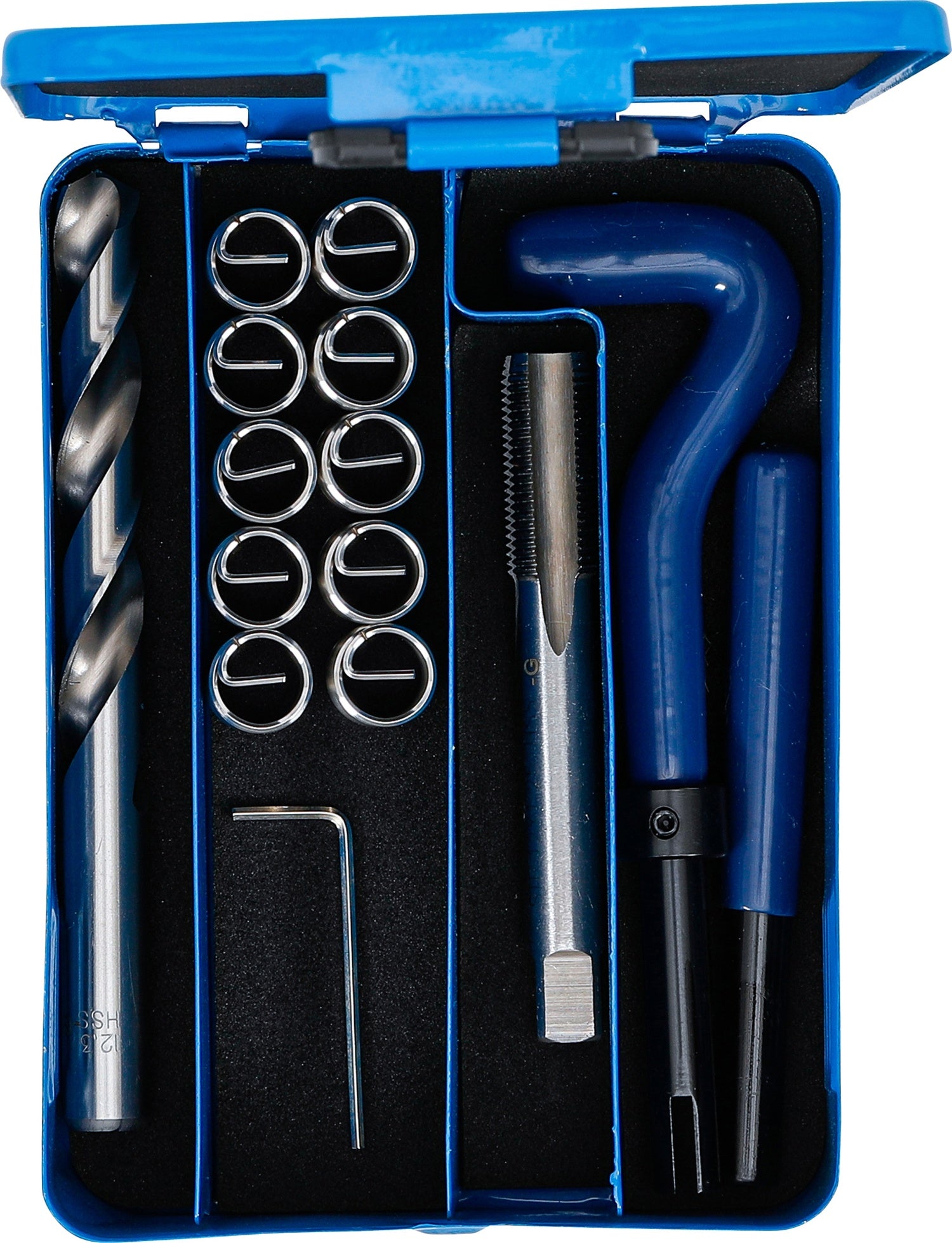 BGS 1959 Satz Gewindereparatur M12 x 1,25 - 14 teilig in Box